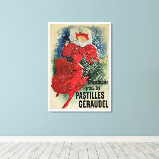 Pastilles Geraudel Canvas Afdruk (Insitu (Houten vloer))