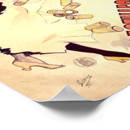 Pastilles Geraudel -Frans Adverteren Poster (Hoek)