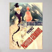 Pastilles Geraudel -Frans Adverteren Poster (Voorkant)