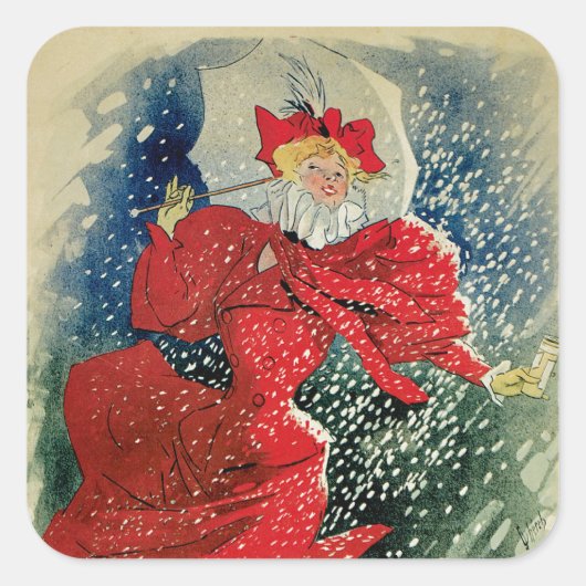 Pastilles Geraudel Vierkante Sticker (Voorkant)