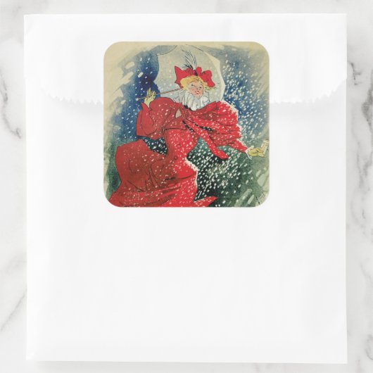 Pastilles Geraudel Vierkante Sticker (Tas)