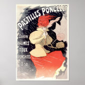 Pastilles Poncellet  Adverteren Poster (Voorkant)