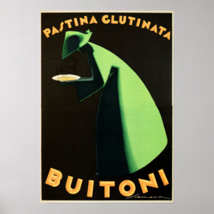 PASTINA GLUTINATA BUITONI Pasta Federico Seneca Poster