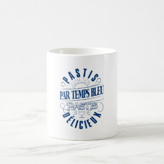 Pastis bij blauw weer, heerlijke pastis. - Ricard Koffiemok