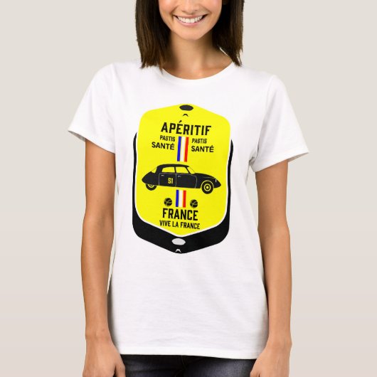 Pastis de Marseille Frankrijk T-shirt (Voorkant)