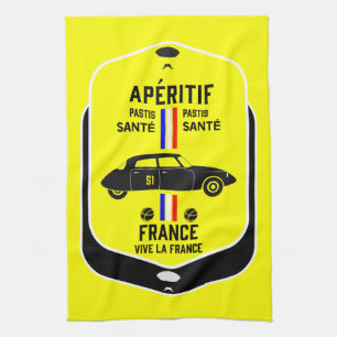Pastis de Marseille Frankrijk Theedoek