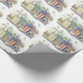  pastkleuren paasschotel cadeaupapier (Hoek)