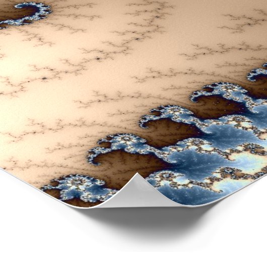 pastkoraal poster (Hoek)