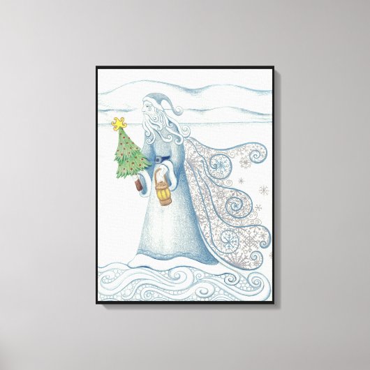 Pastoever Winter Wrapped Canvas Print (Voorkant)