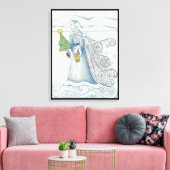 Pastoever Winter Wrapped Canvas Print (Insitu (Woonkamer))