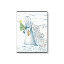 Pastoever Winter Wrapped Canvas Print