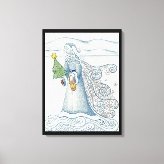 Pastoever Winter Wrapped Canvas Print (Voorkant)