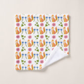pastolfpatroon bad handdoek (Wasdoekje)