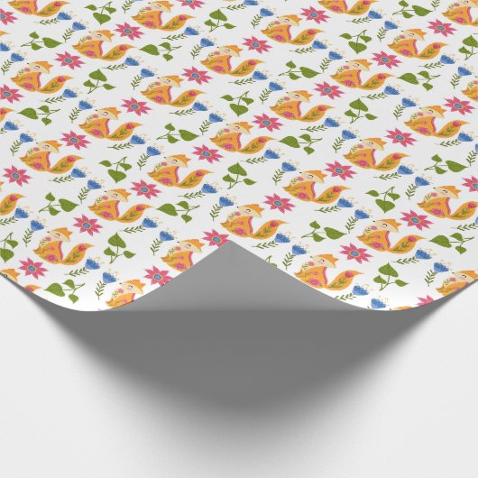  pastolfpatroon cadeaupapier (Hoek)