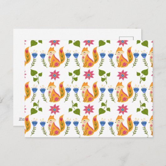  pastolfpatroon feestdagenkaart (Voorkant / Achterkant)