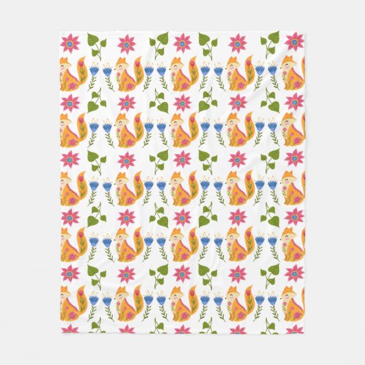 pastolfpatroon fleece deken (Voorkant)