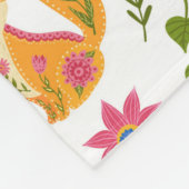 pastolfpatroon fleece deken (Hoek)