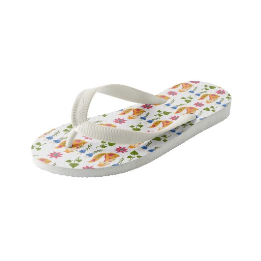  pastolfpatroon kinder teenslippers (Schuin)