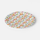  pastolfpatroon papieren bordje (Gekanteld)