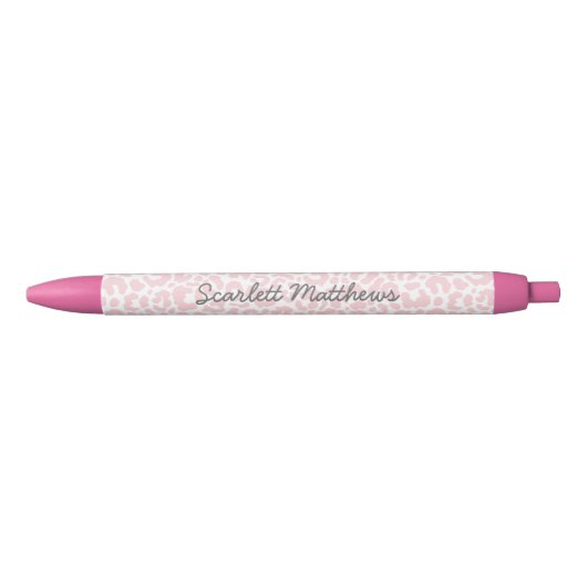  pastollingspatroon roze naam zwarte inkt pen (Voorkant)