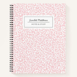 pastollingspatroon roze notitieboek