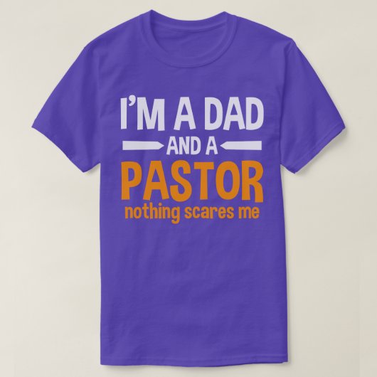 Pastoor Vader 1 T-shirt (Design voorkant)