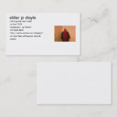 pastoor visitekaartje (Voorkant / Achterkant)