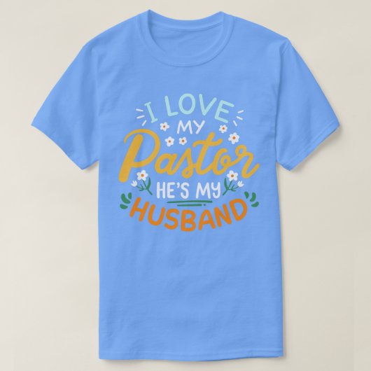 pastoor vrouw minister t-shirt (Design voorkant)