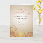 Pastor 21ste Jubileum van de zegening van de wijdi Kaart (Gele Bloem)