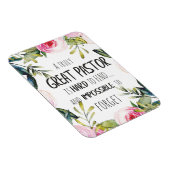 Pastor appreciatie Gift Pastor Hartelijk dank, cit Magneet (Rechterzijde)