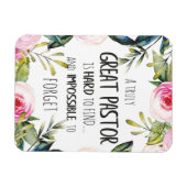 Pastor appreciatie Gift Pastor Hartelijk dank, cit Magneet (Horizontaal)