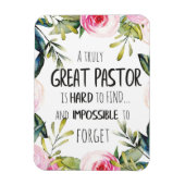 Pastor appreciatie Gift Pastor Hartelijk dank, cit Magneet (Verticaal)