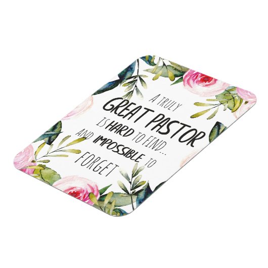 Pastor appreciatie Gift Pastor Hartelijk dank, cit Magneet (Linkerzijde)