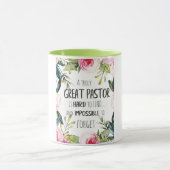 Pastor appreciatie Gift Pastor Hartelijk dank, cit Mok (Midden)