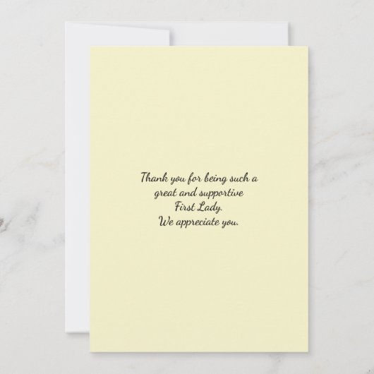 PASTOR APPRECIATION | 1E LADY | Floral bedankt (Achterkant)