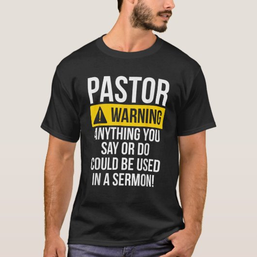 Pastor Appreciation Best Priest Christelijk Jesus  T-shirt (Voorkant)