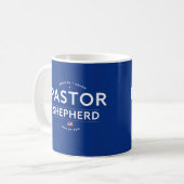 Pastor Appreciation CadeauMok met crosspromoties,  Koffiemok (Voorkant links)
