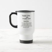 Pastor Appreciation Cross gepersonaliseerd Reisbeker (Links)