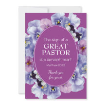 PASTOR APPRECIATION | DIENST | Floral | Dank u wel