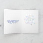 PASTOR Appreciation Sunday - CR Kaart (Binnen)