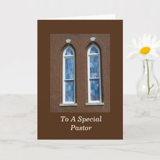 PASTOR Appreciation Sunday - SG Card Kaart (Kleine Plant)