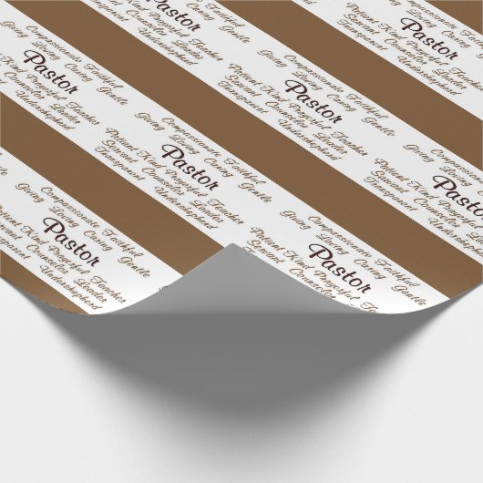 Pastor Attributen Cadeaupapier (Hoek)