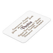 Pastor Attributen Magneet (Linkerzijde)