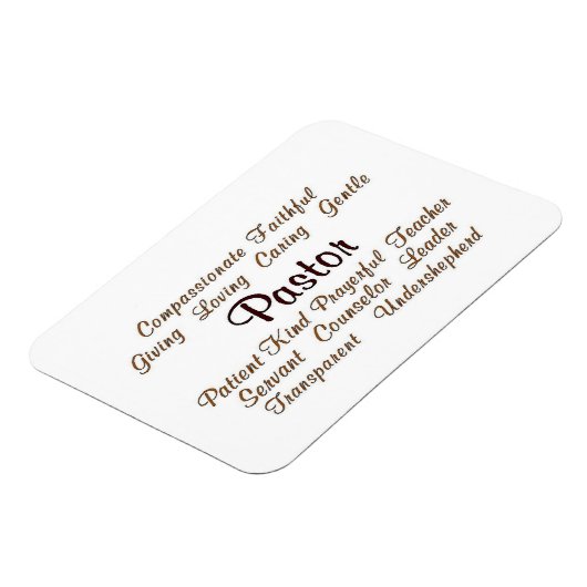 Pastor Attributen Magneet (Linkerzijde)