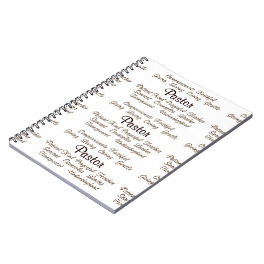 Pastor Attributen Notitieboek (Linkerzijde)