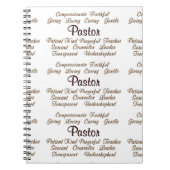 Pastor Attributen Notitieboek (Voorkant)