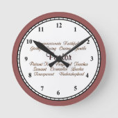 Pastor Attributen Ronde Klok (Voorkant)