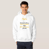 Pastor Because Hardcore Devil Stomping Ninja bl Hoodie (Voorkant volledig)