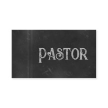 Pastor Black Grunge Krijtbord2 Kerk