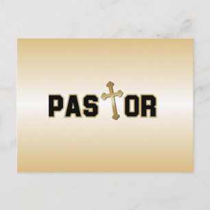 pastor briefkaart